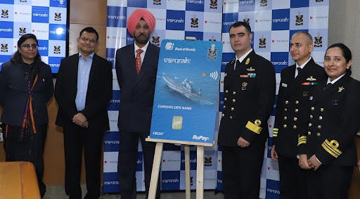 BOB Financial and Indian Navy unveil co-branded credit card