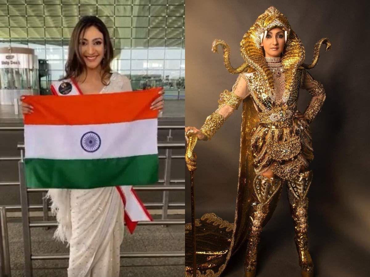 India’s Navdeep Kaur wins Best National Costume award at Mrs World 2022 pageant