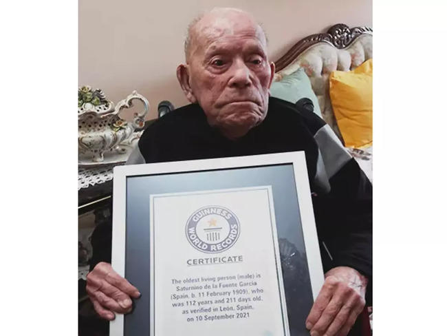 World’s oldest living man, Saturnino de la Fuente, passes away at 112