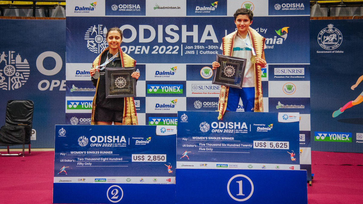 Unnati Hooda and Kiran George wins 2022 Odisha Open