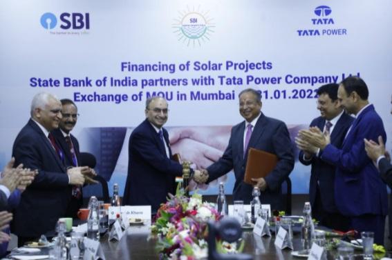 SBI tie-up with Tata Power for financing solar projects