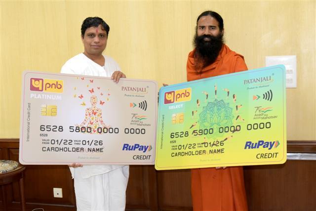 PNB launches co-branded contactless credit cards with Patanjali