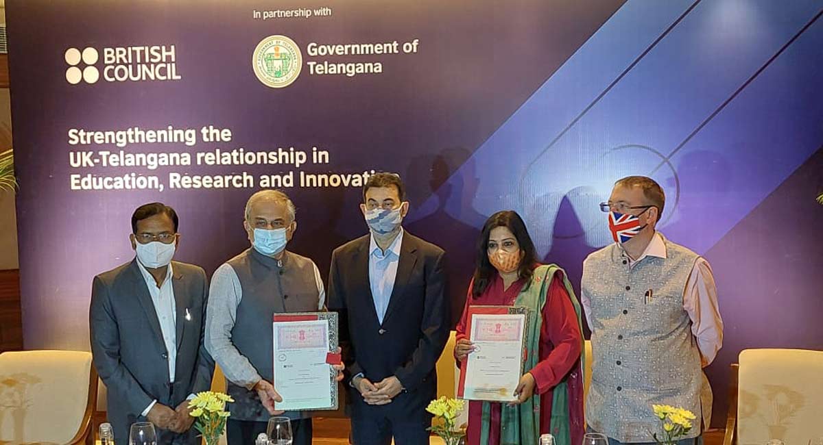Telangana govt tie-up with British Council to expand higher education