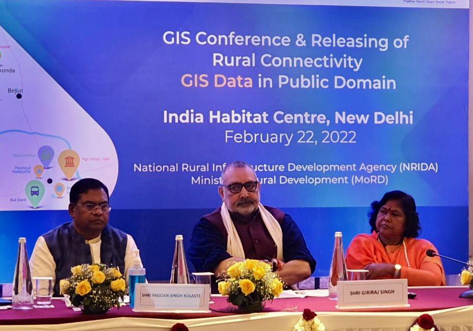 Union Minister Giriraj Singh releases Rural Connectivity GIS Data in Public Domain