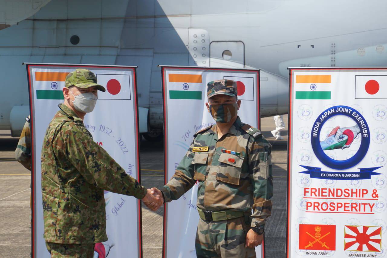 Third India-Japan joint exercise ‘EX DHARMA GUARDIAN-2022’