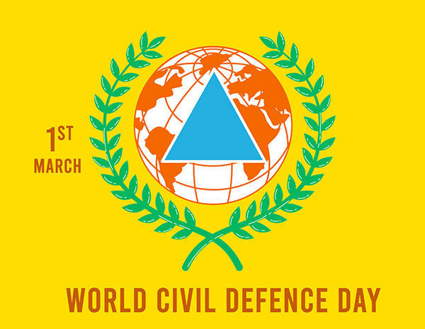 World Civil Defence Day observed on 1st March 2022