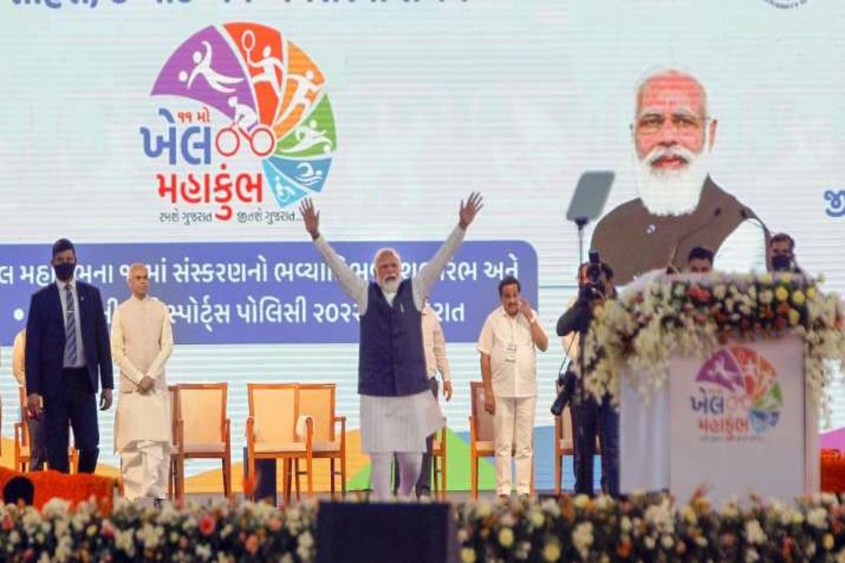 In Ahmedabad, PM inaugurates the 11th Khel Mahakumbh