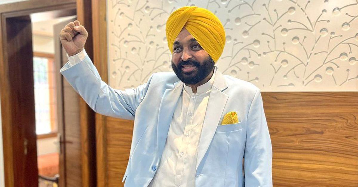 Bhagwant Mann sworn in as new chief minister of Punjab