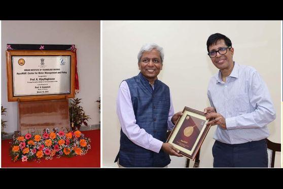 IIT Madras established Policy Centre along with AquaMAP Water Management