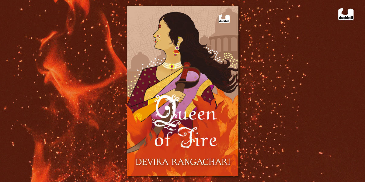 A new book titled “Queen of Fire” authored by Devika Rangachari