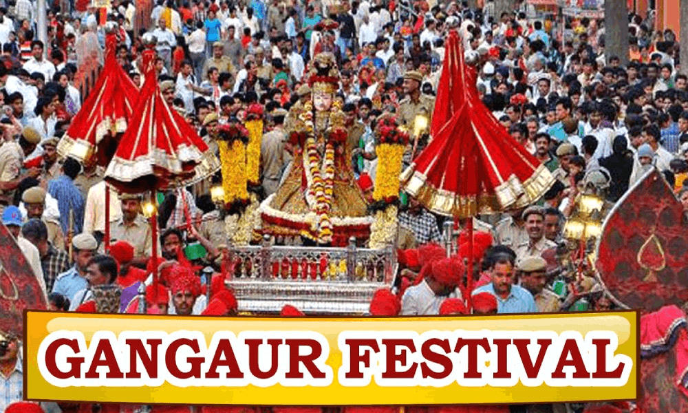 Gangaur festival celebrated in Rajasthan