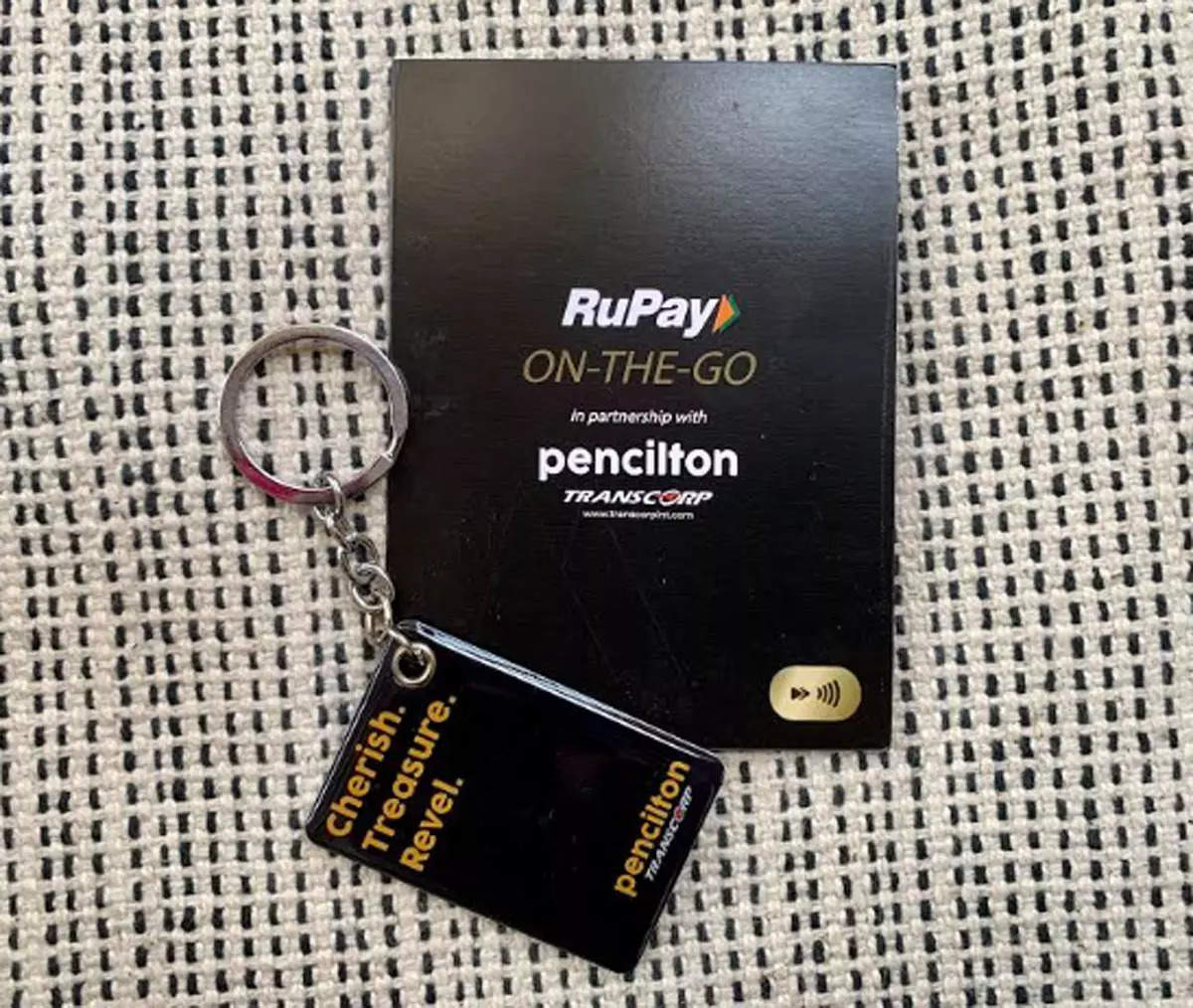Pencilton introduces contactless RuPay card in the form of keychain