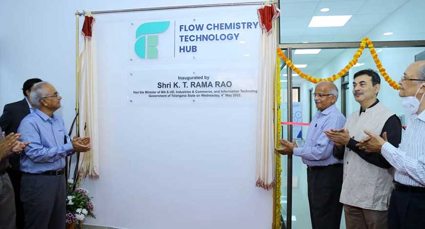 Hyderabad hosts India’s first-ever unique kind of Flow Chemistry Technology Hub