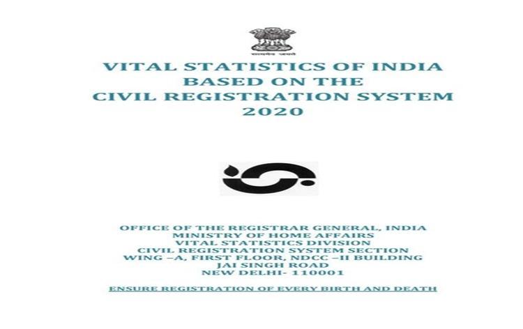 India logs 6.2 percent increase in death rate as per CRS during 2020_40.1