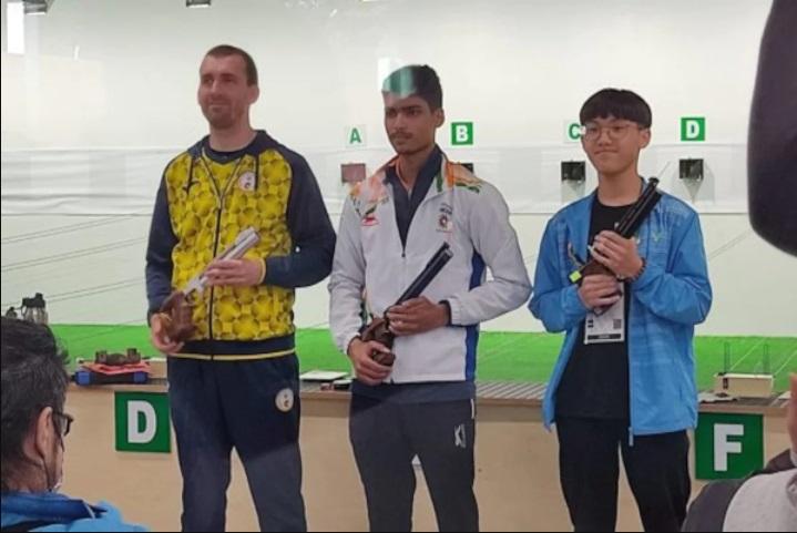 24th Deaflympics: Abhinav Deshwal won gold medal in men’s 10m air pistol