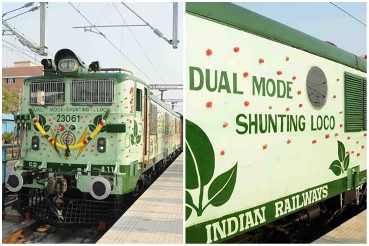 WCR develops battery-operated dual-mode locomotive ‘Navdoot’