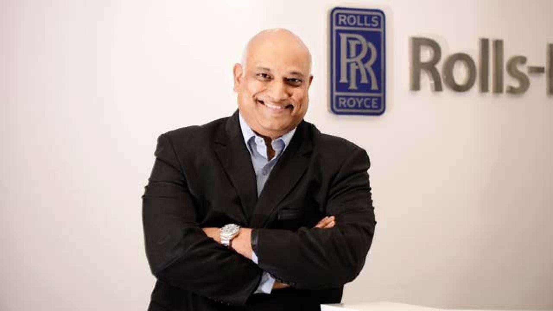 Rolls-Royce India president Kishore Jayaraman Receives British honour