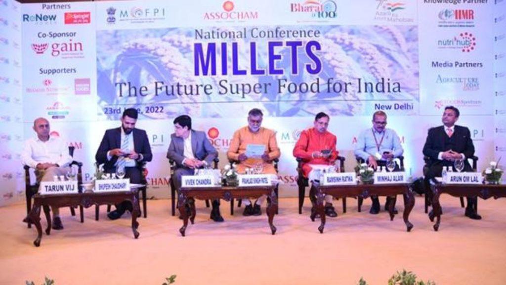 Union Minister Prahlad Singh Patel inaugurates the National Conference On Millets