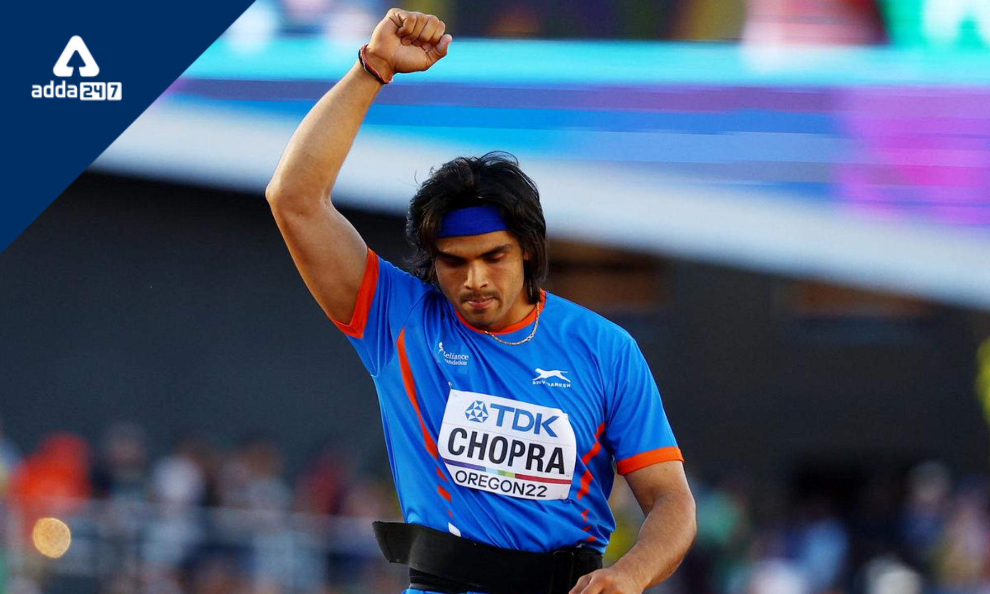 Neeraj Chopra wins a silver medal in the javelin at the world championships