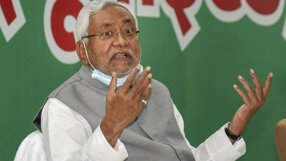 Nitish Kumar resigned as NDA chief minister in Bihar