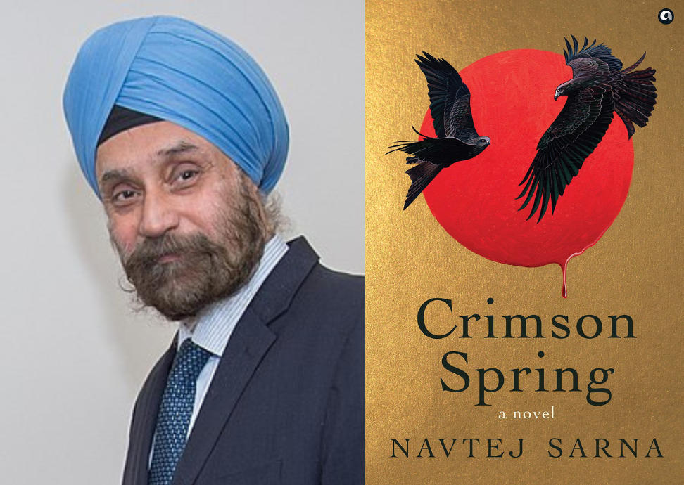 Navtej Sarna’s latest book Crimson Spring longlisted for the 2022 JCB Prize for Literature