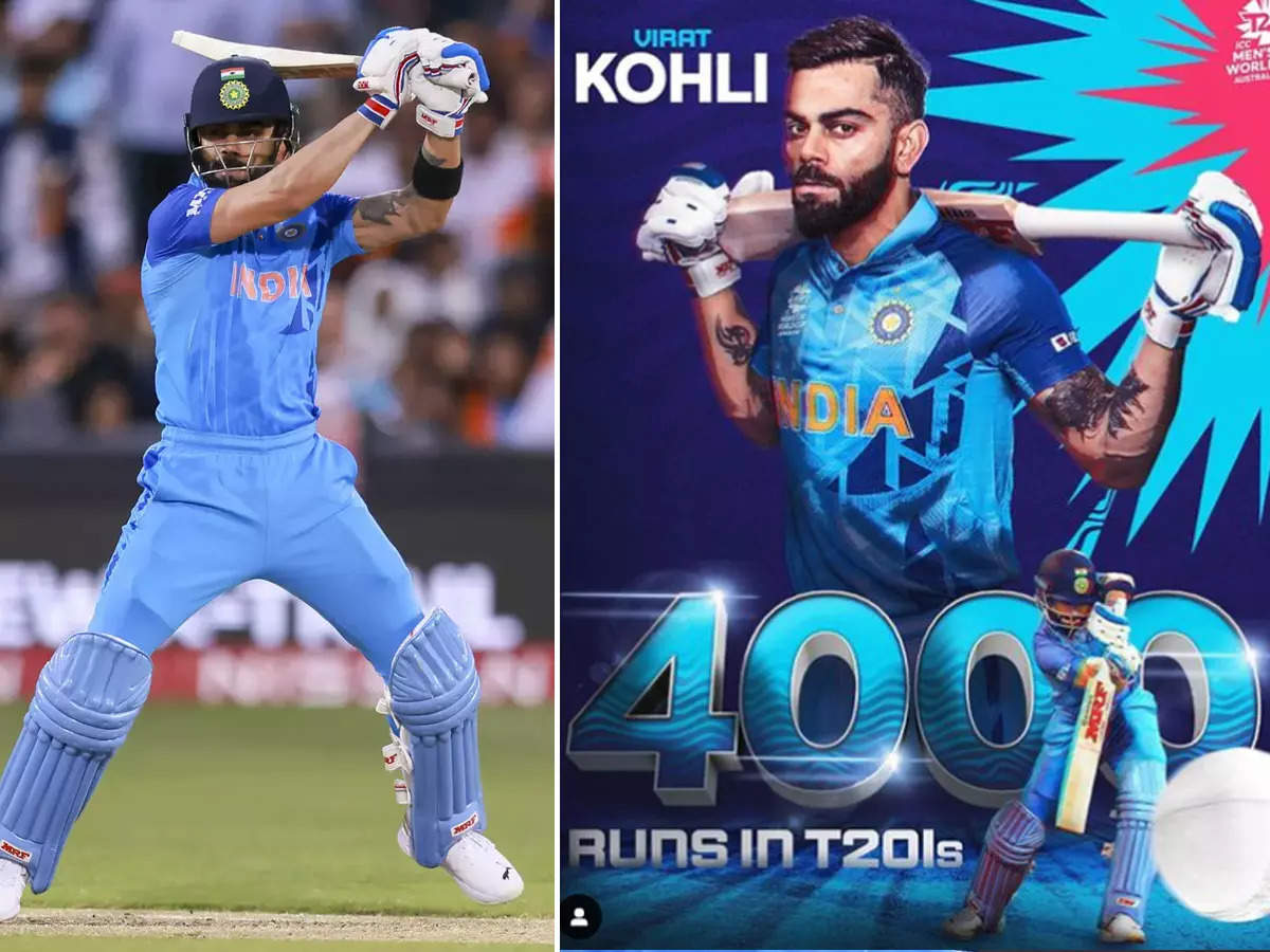India’s Virat Kohli becomes first batter to score 4000 runs in T20Is