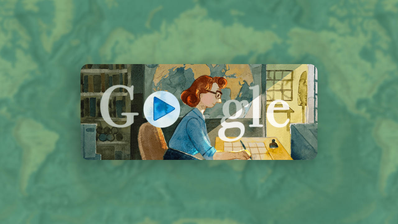 Google honours American geologist Marie Tharp with interactive doodle on her life