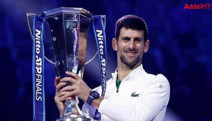 Novak Djokovic Won 6th ATP Finals Singles Title