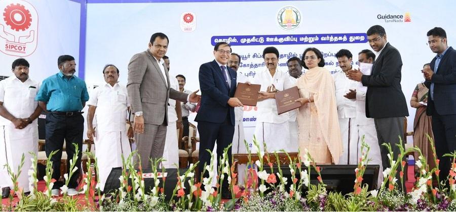 Tamil Nadu CM inaugurated SIPCOT industrial park