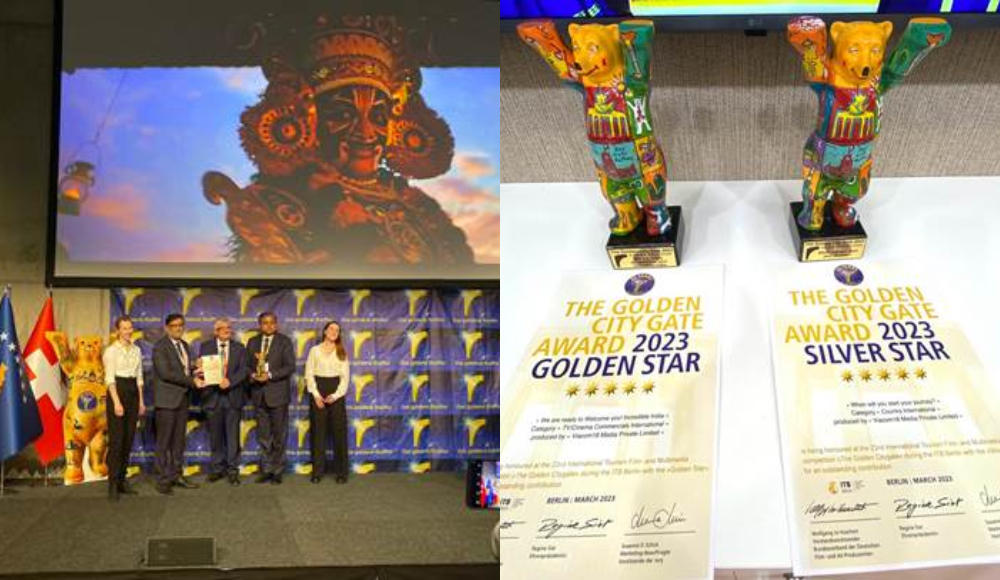 India received Golden & Silver Star at 'Golden City Gate Tourism Awards_40.1