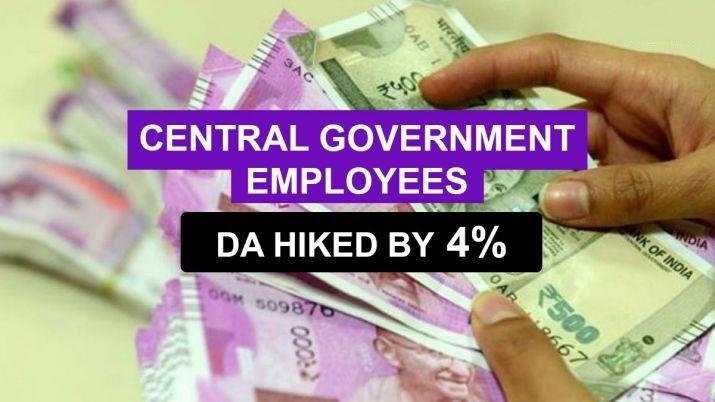 Cabinet hikes Dearness Allowance (DA) by 4% for central government employees, pensioners_40.1