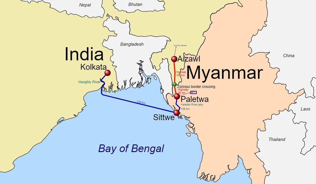 India operationalized Sittwe port in Myanmar_40.1