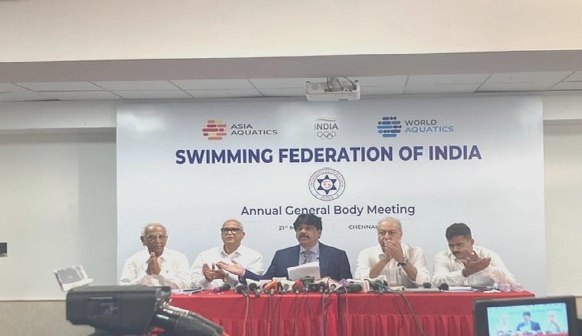 RN Jayaprakash re-elected as President of Swimming Federation of India_40.1