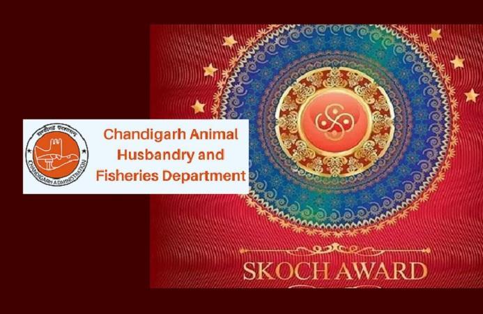 Department of Animal Husbandry and Fisheries, Chandigarh Awarded Skoch SILVER Award 2023_40.1