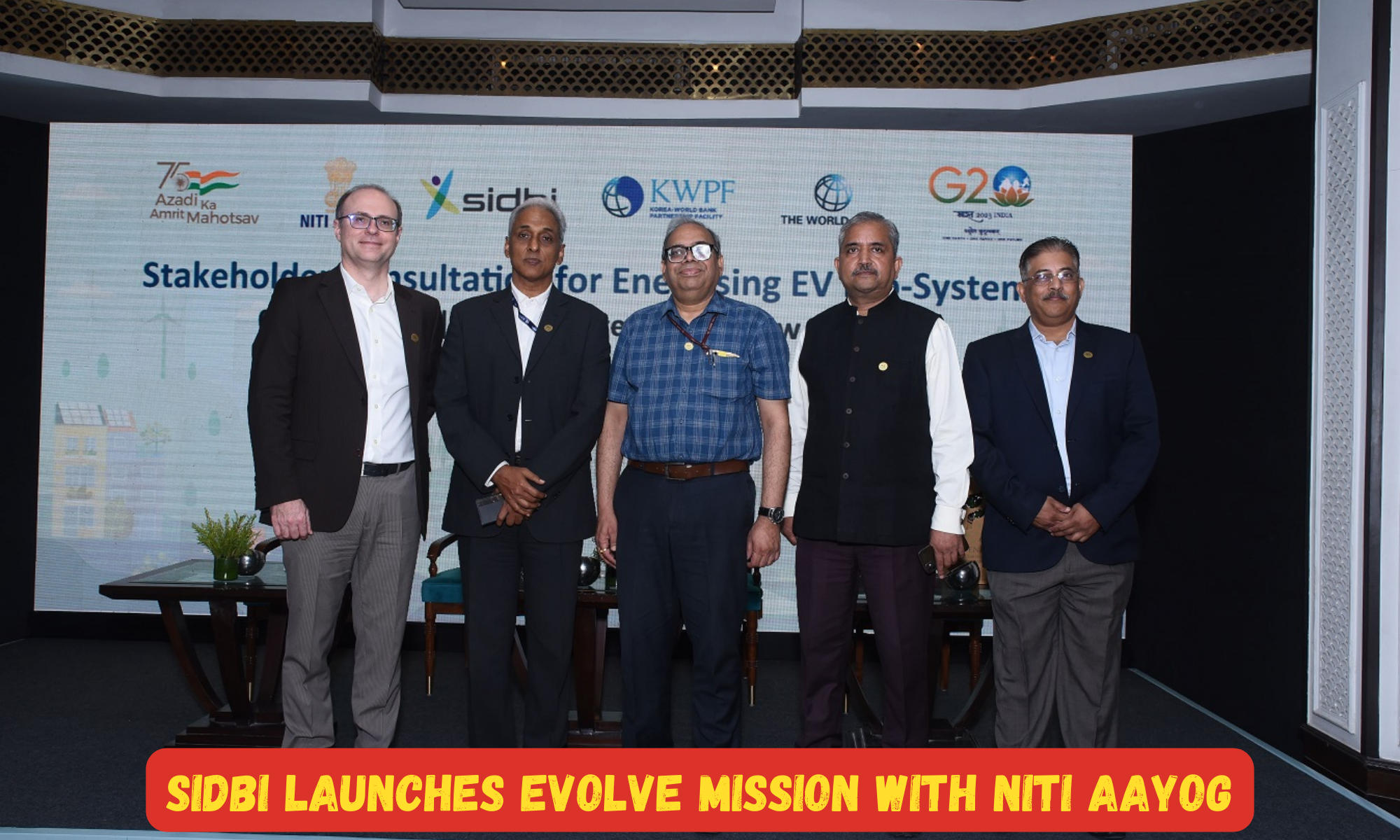 SIDBI Launches EVOLVE Mission with NITI Aayog_50.1