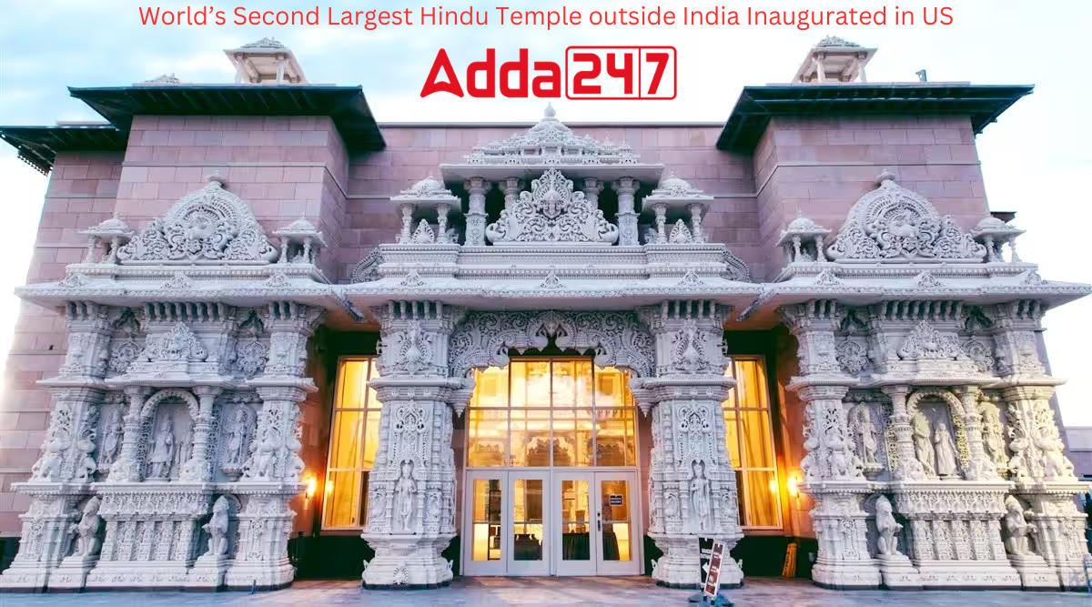 World's Second Largest Hindu Temple outside India Inaugurated in US_80.1