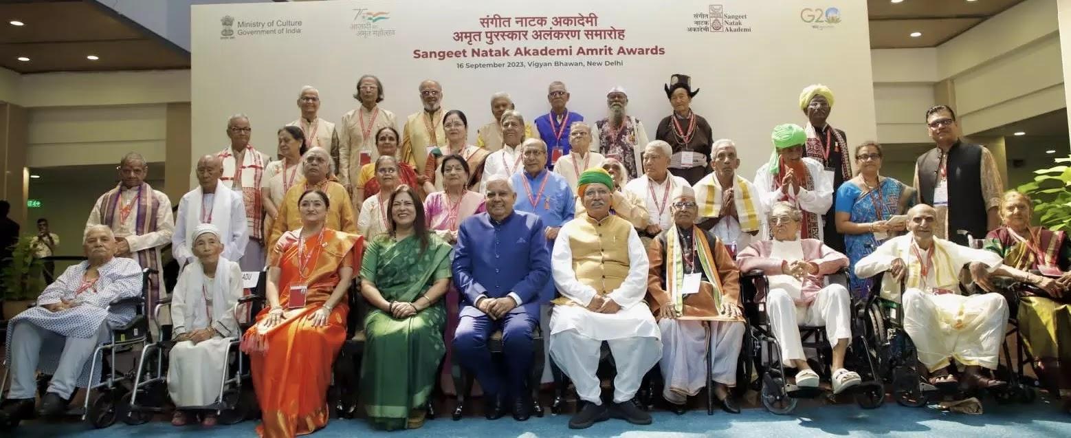 84 Artistes Conferred With Sangeet Natak Akademi Amrit Awards_80.1
