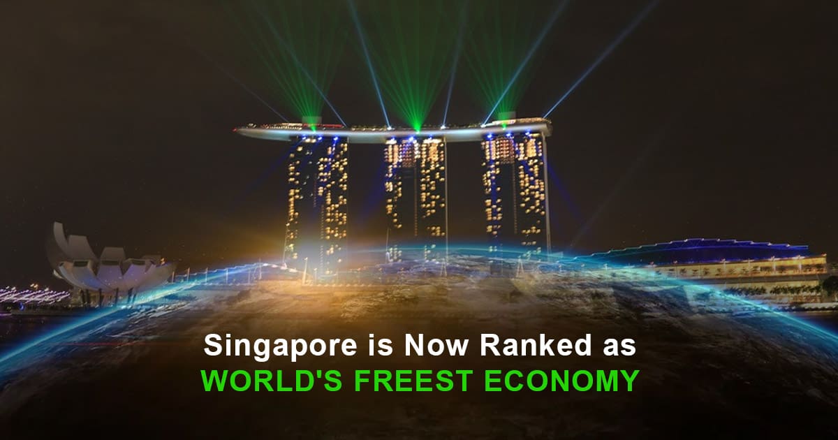 Singapore Overtakes Hong Kong as World's Freest Economy_80.1