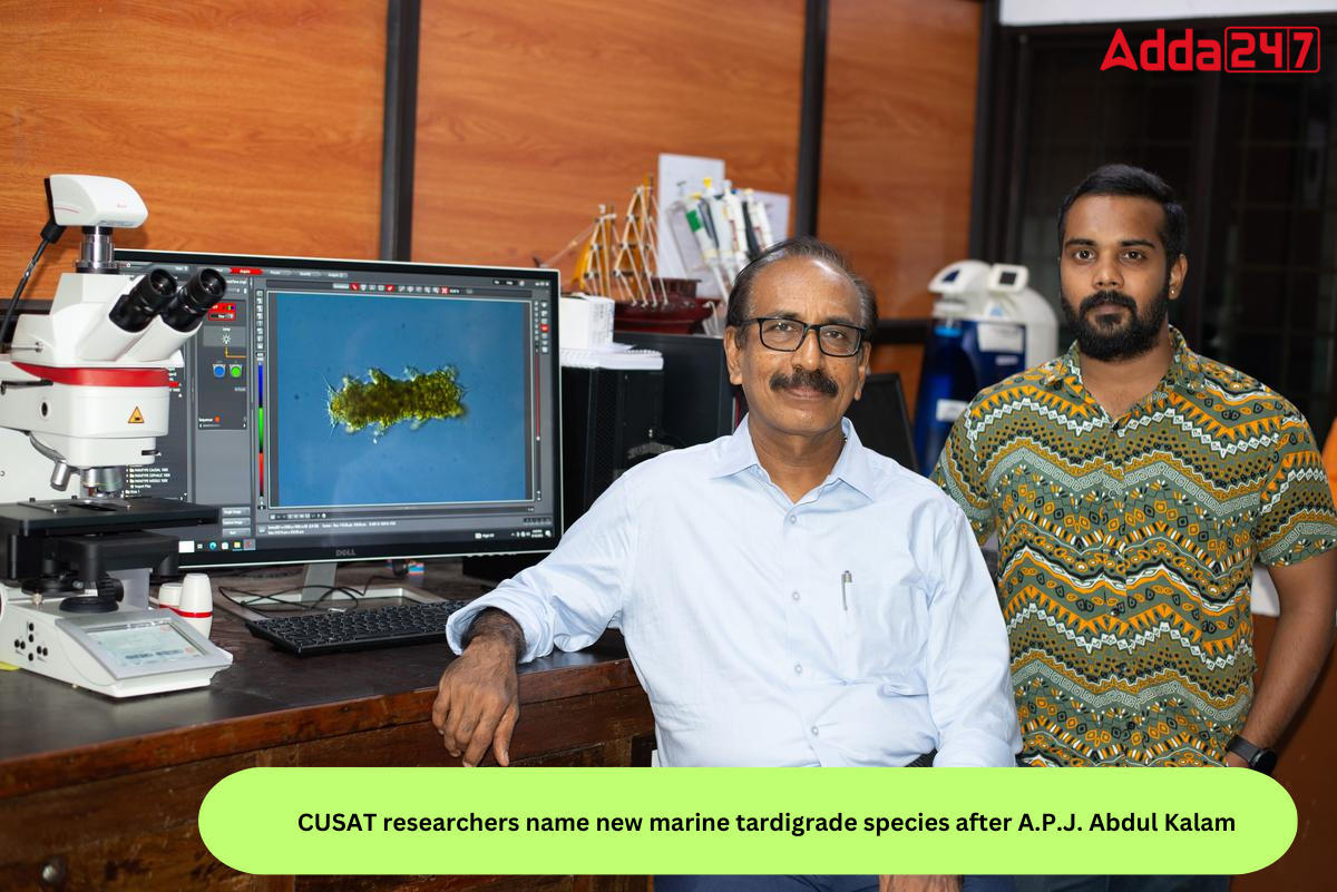 CUSAT researchers name new marine tardigrade species after A.P.J. Abdul Kalam_80.1