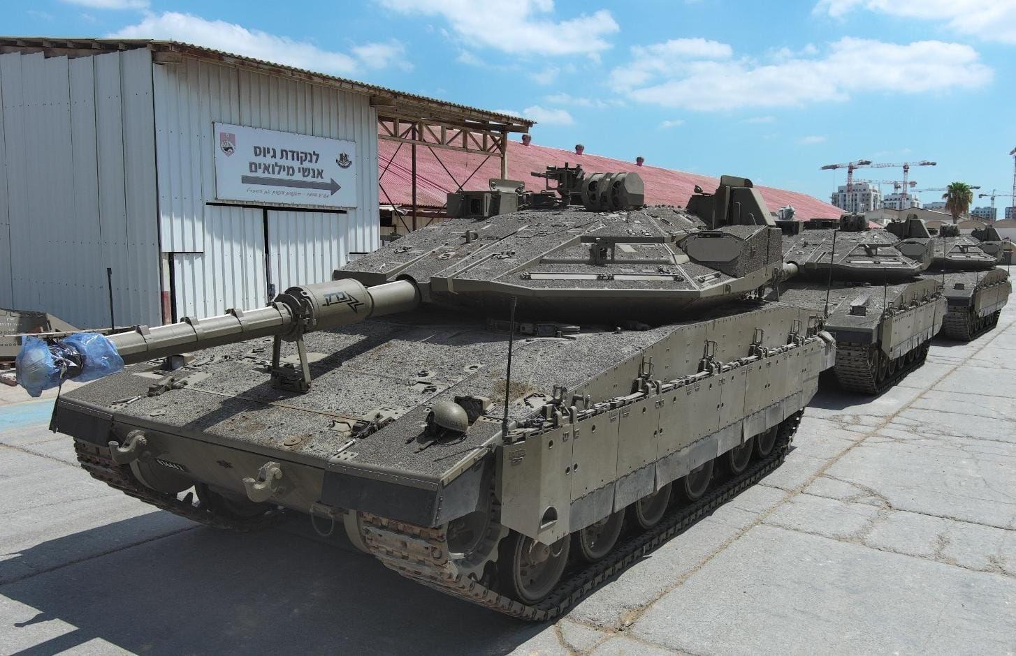 Israel unveiled its cutting-edge main battle tank, the Merkava Mark 5_50.1
