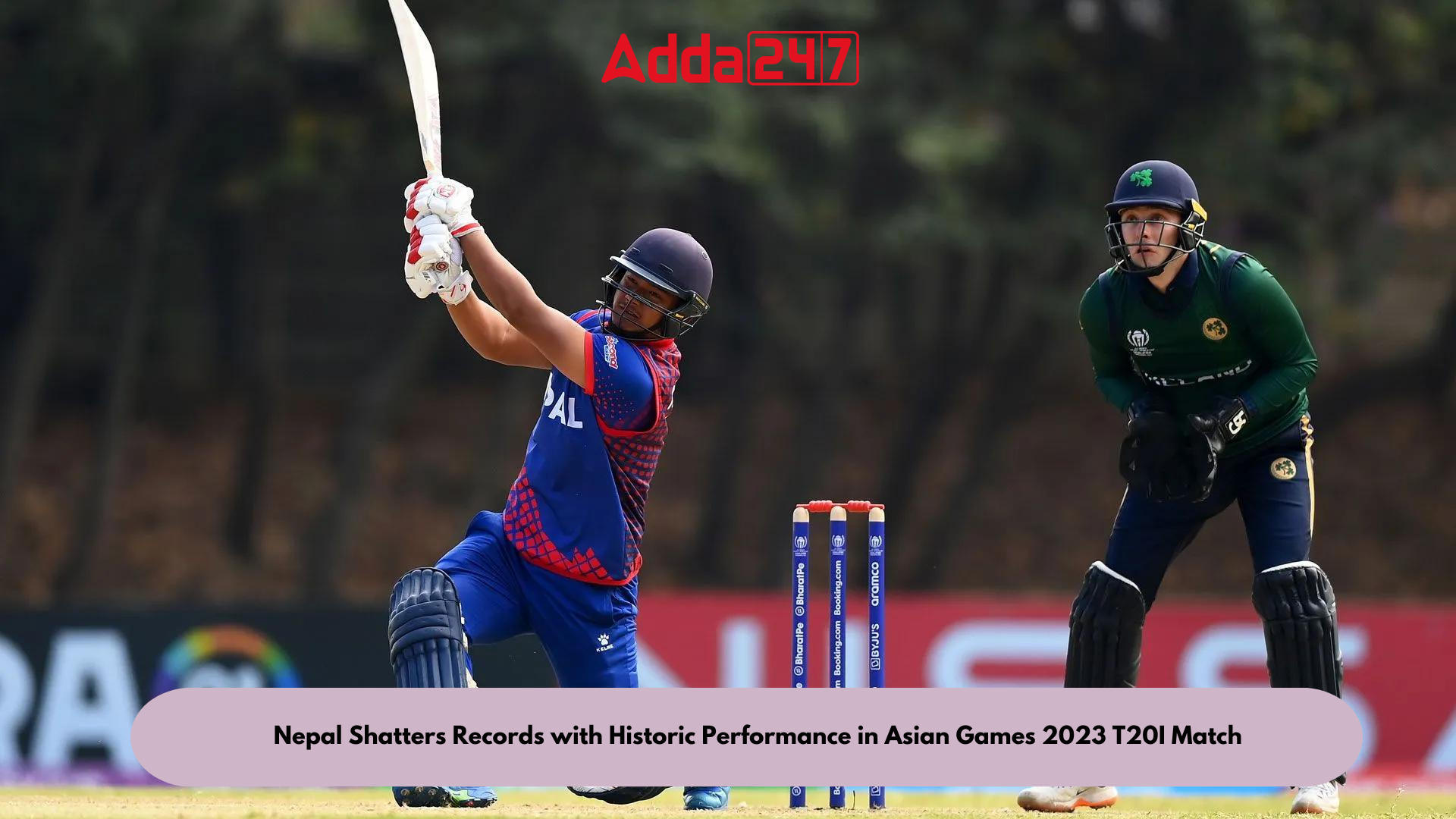 Nepal Shatters Records with Historic Performance in Asian Games 2023 T20I Match_80.1