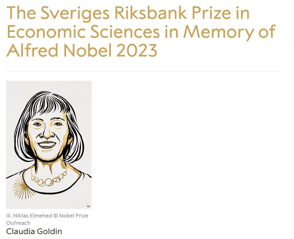 Nobel Prize 2023 in Economic Sciences Awarded to Claudia Goldin_80.1
