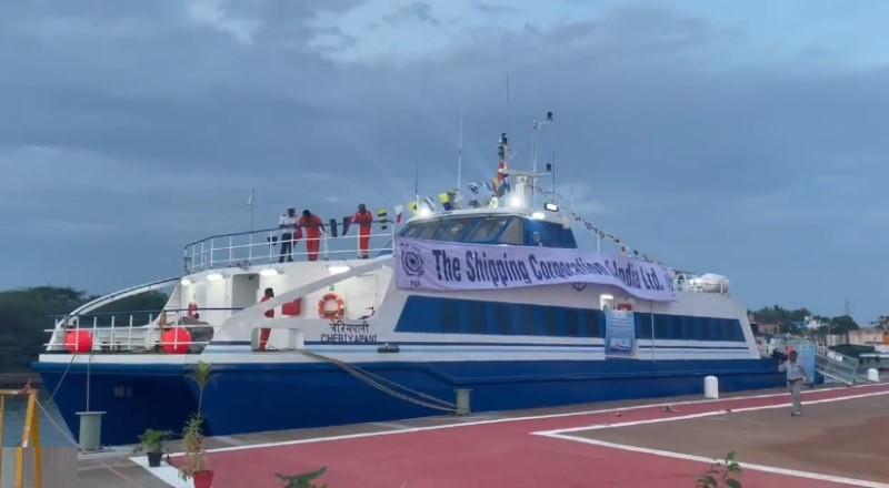 India-Sri Lanka Ferry Service Reopens After Four Decades_80.1