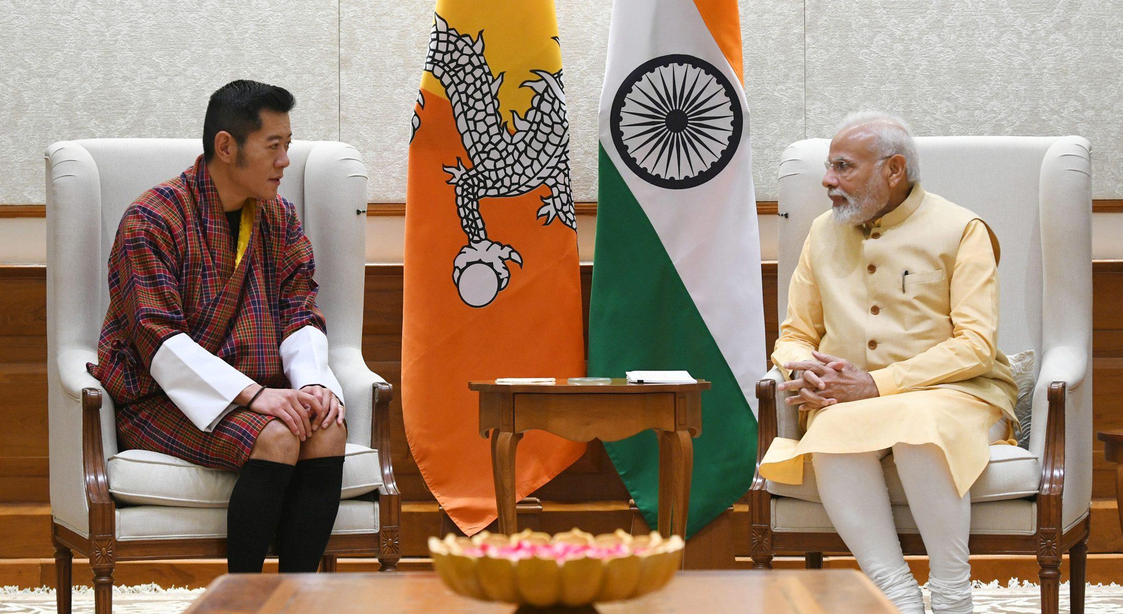 "Bhutan's King Wangchuck Arrives in Delhi for Talks with Prime Minister Modi"_80.1