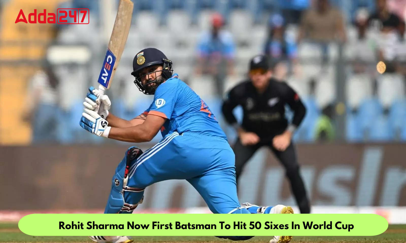 Rohit Sharma now first batsman to hit 50 sixes in World Cup_80.1