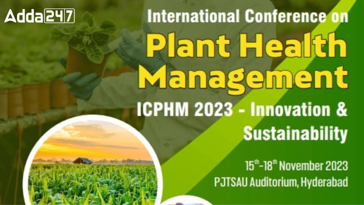 International Conference on Plant Health Management 2023, in Hyderabad_80.1