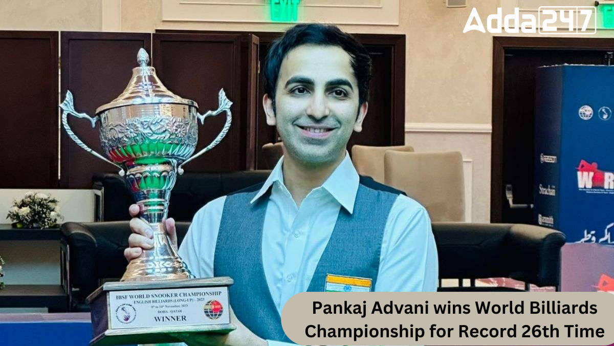 Pankaj Advani wins World Billiards Championship for Record 26th Time_30.1