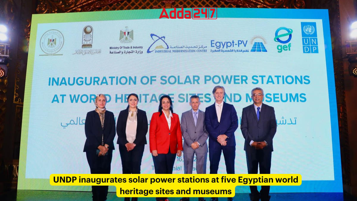 Solar Power Stations Inaugurated at Egyptian World Heritage Sites_60.1