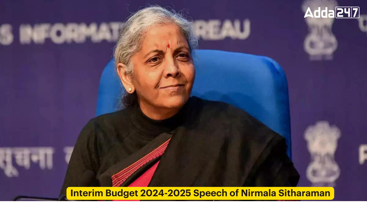 Interim Budget 2024-2025 Speech of Nirmala Sitharaman_60.1