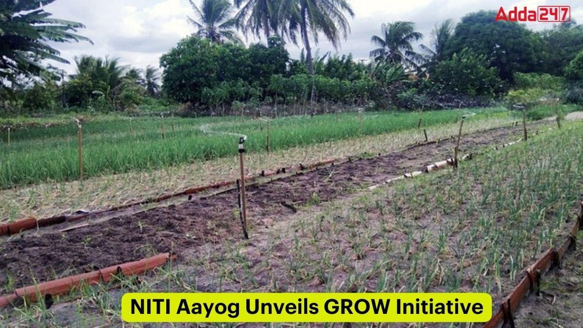 NITI Aayog Unveils GROW Initiative for Agroforestry Development to Revitalize India's Wastelands_30.1
